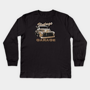 Vintage Garage 2 Kids Long Sleeve T-Shirt